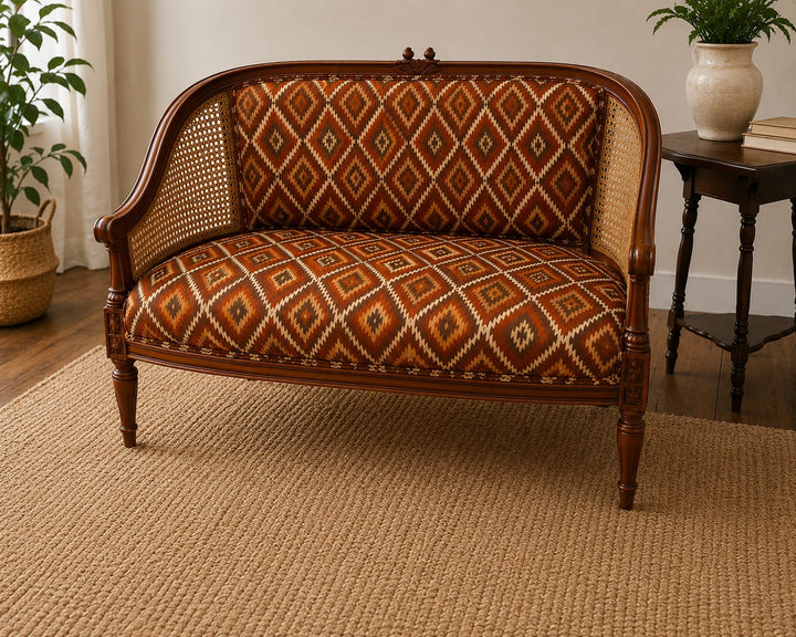 Royal Cane Loveseat Sofa