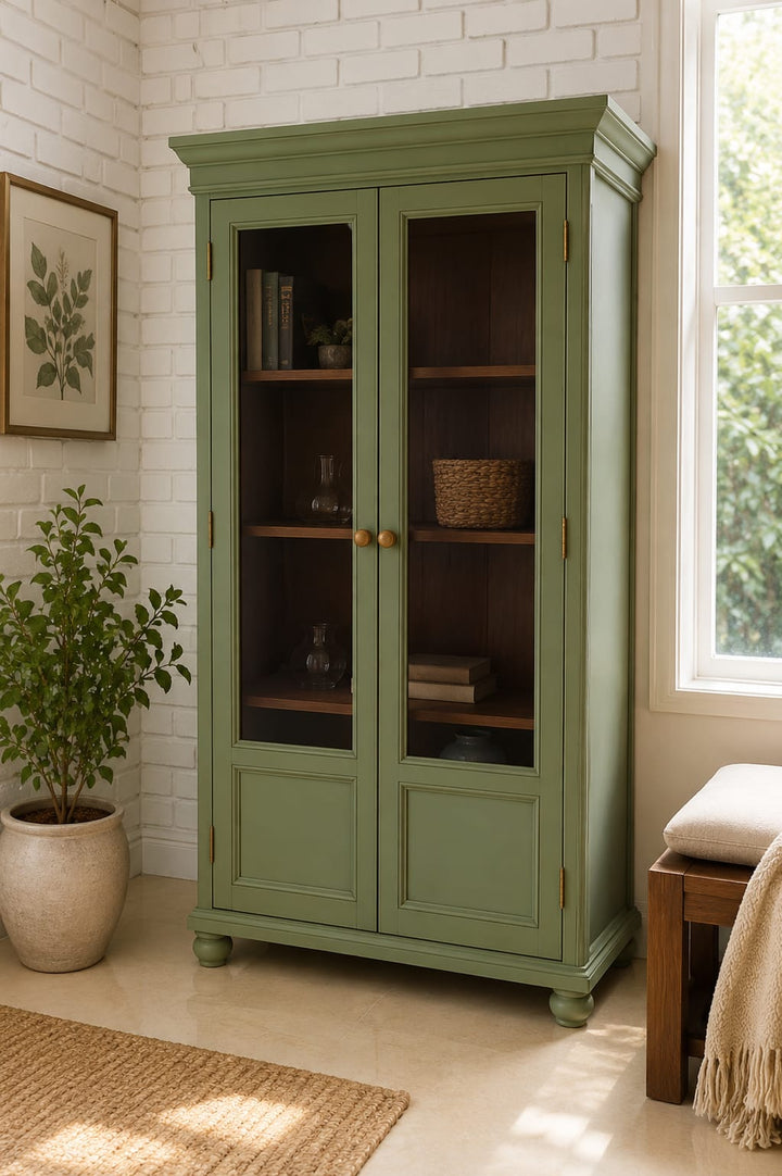 Sagewood Display Cabinet