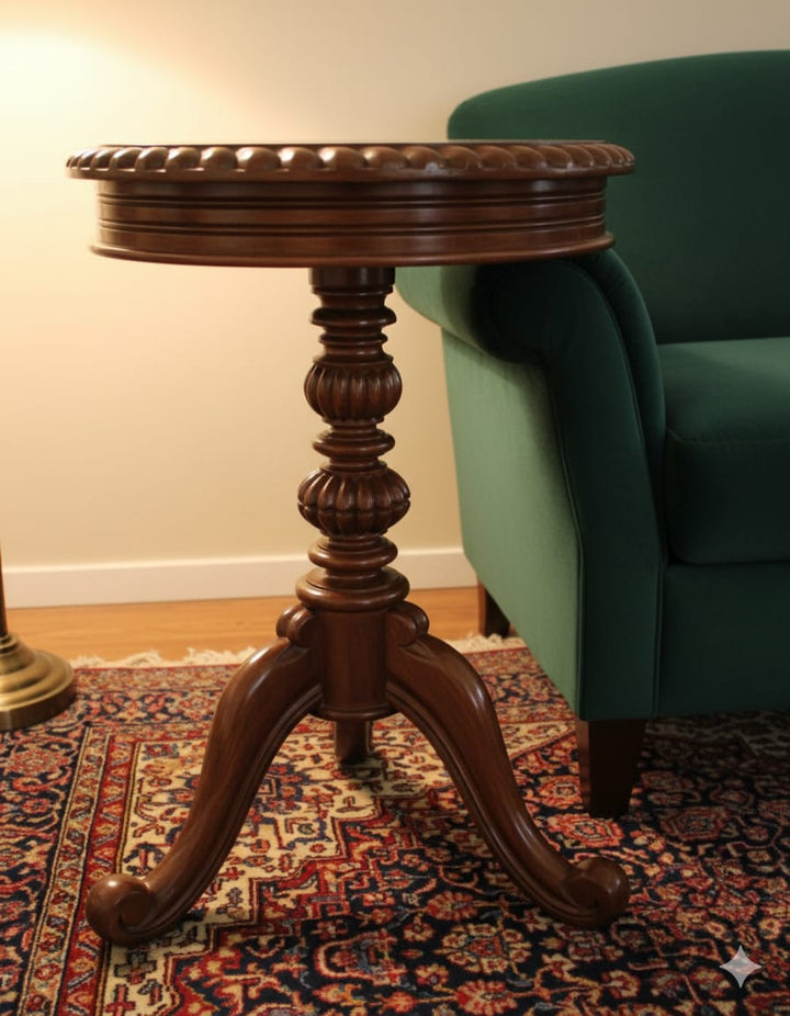 Royal Pedestal Side Table