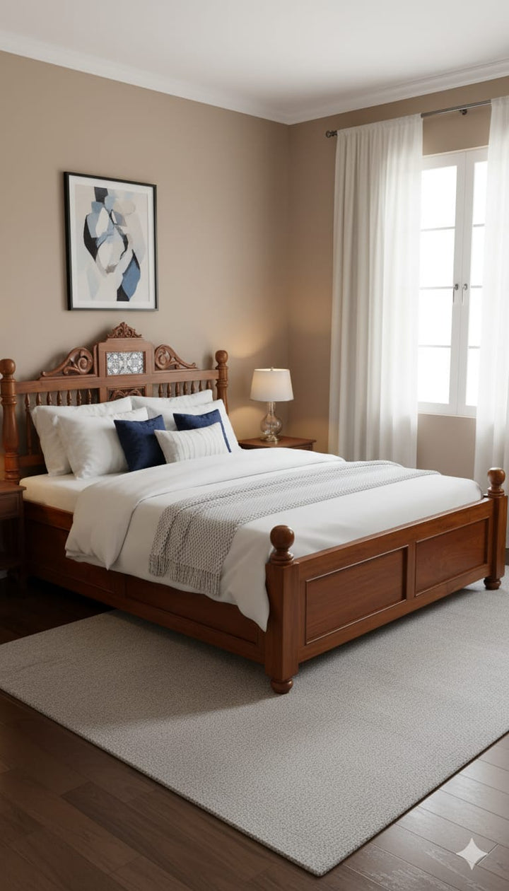 Regal Heritage Solid Wood Bed