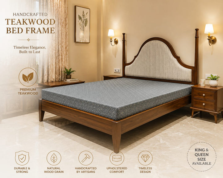 Regal Arched Upholstered Bed