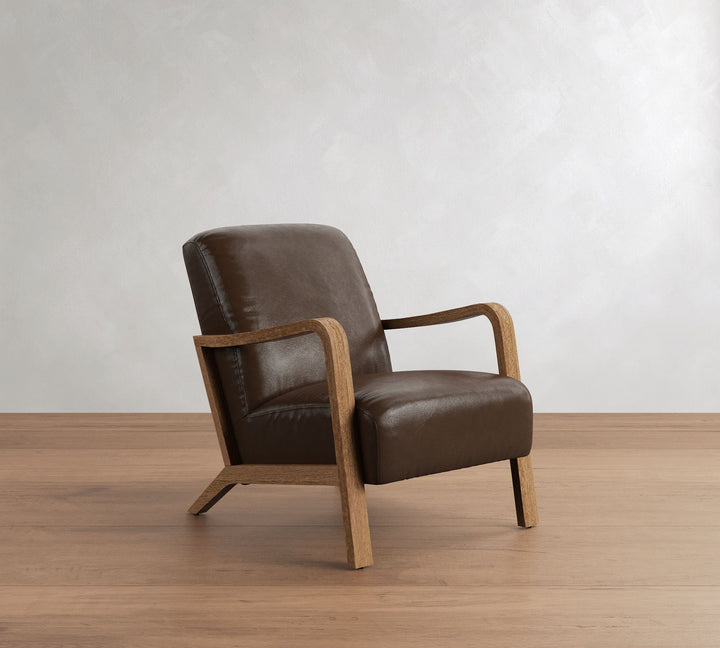 Atwood Leather Accent Chair