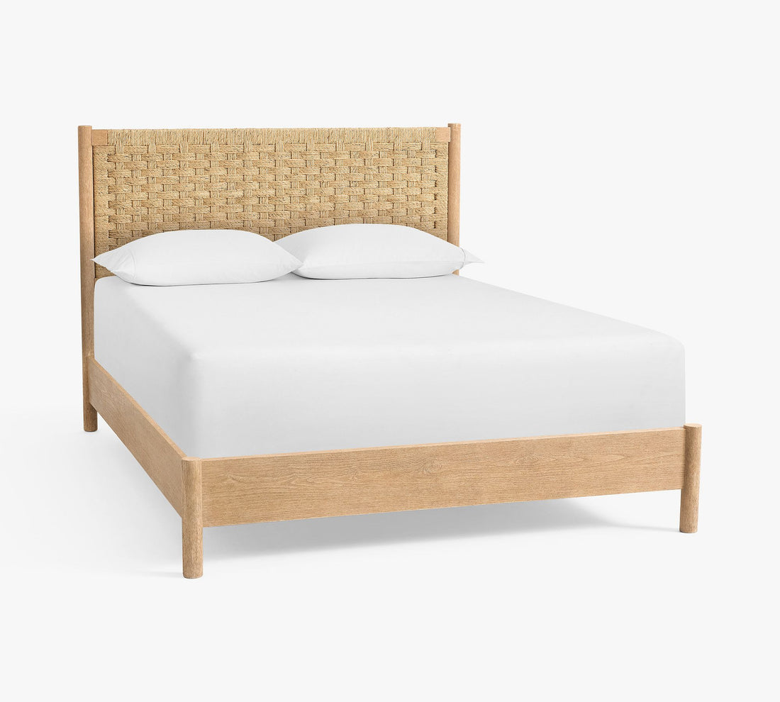 Bolinas Woven Cane Bed