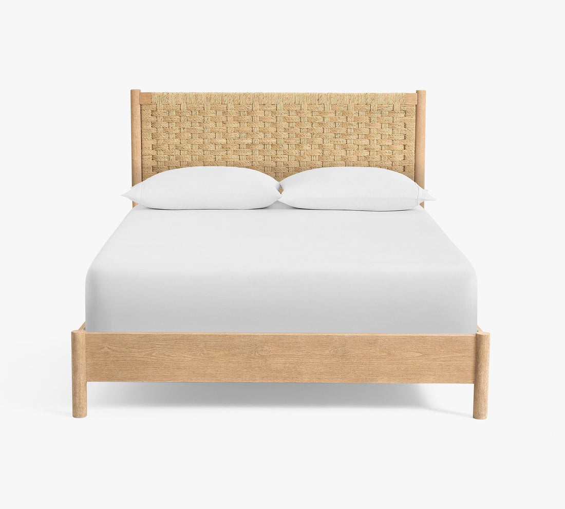 Bolinas Woven Cane Bed