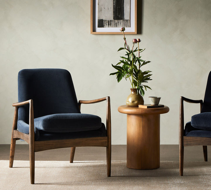 Fairview Velvet Accent Chair