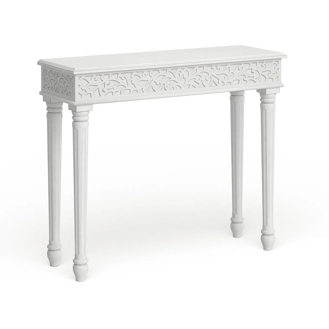 Ivory Heritage Console Table
