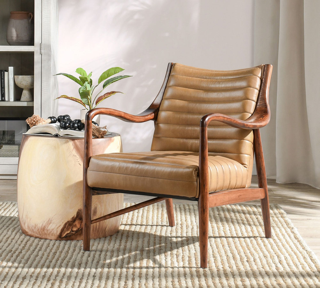 Kayden Leather Lounge Chair