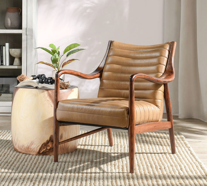 Kayden Leather Lounge Chair