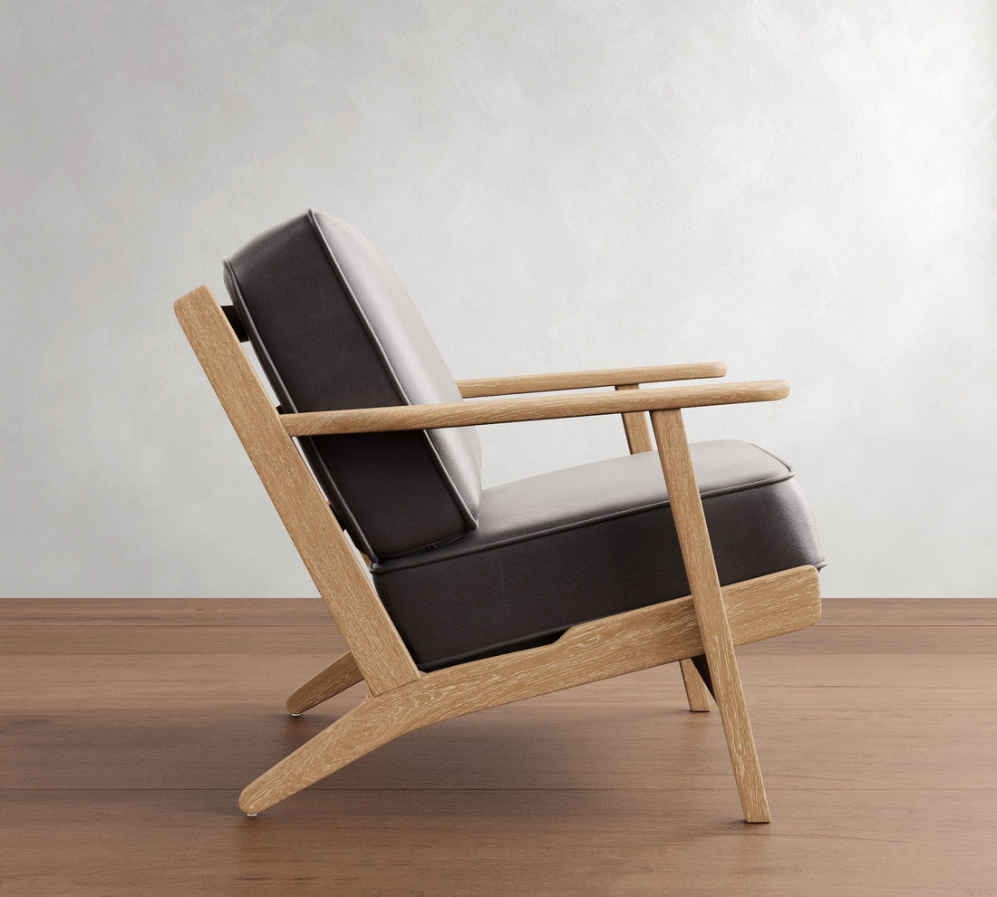Alden Leather Lounge Chair