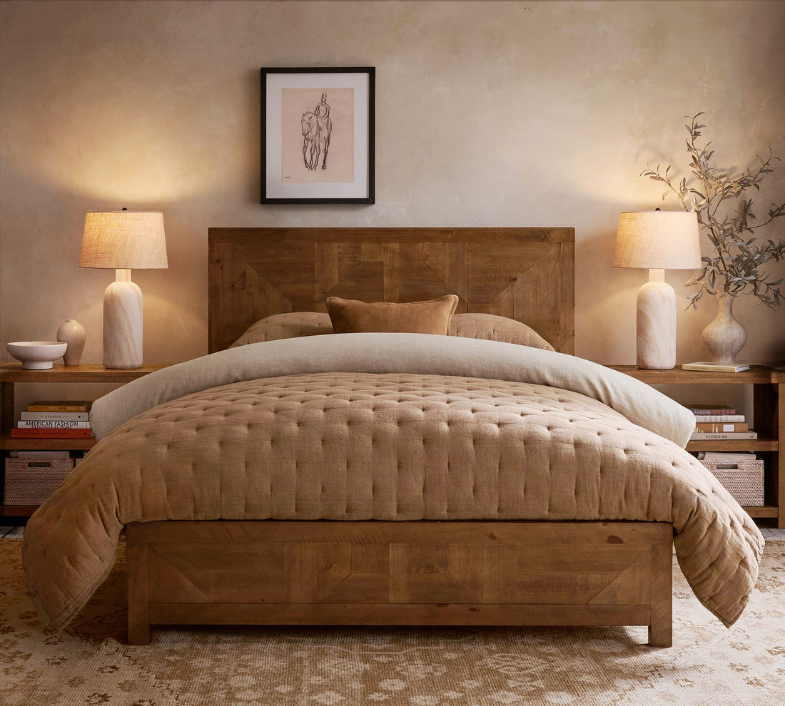 Parquet Heritage Platform Bed